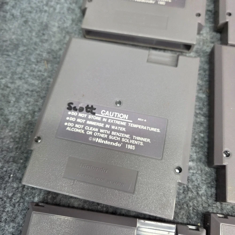 Nintendo NES Authentic Lot‎ of 12 Little Mermaid Faxandu Festers Quest and More